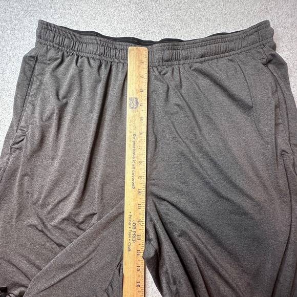 Under Armour HeatGear Athletic Loose Fit Shorts Mens XL Charcoal Gray Heather - Picture 7 of 11
